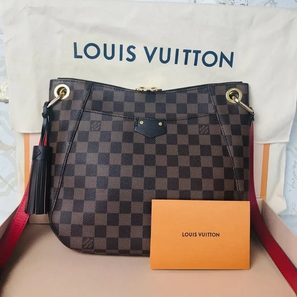 🔥NEW! Gorgeous LOUIS VUITTON Damier Ebene Southbank Besace Crossbody - Picture 2 of 16